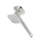 ALSANIDI, Meat Hammer, Chicken Hammer, Silver, Size 25.8*6.8 Cm