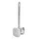 ALSANIDI, Meat Hammer, Chicken Hammer, Silver, Size 25.8*6.8 Cm