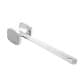 ALSANIDI, Meat Hammer, Chicken Hammer, Silver, Size 27.7*5.8 Cm
