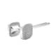 ALSANIDI, Meat Hammer, Chicken Hammer, Silver, Size 27.7*5.8 Cm
