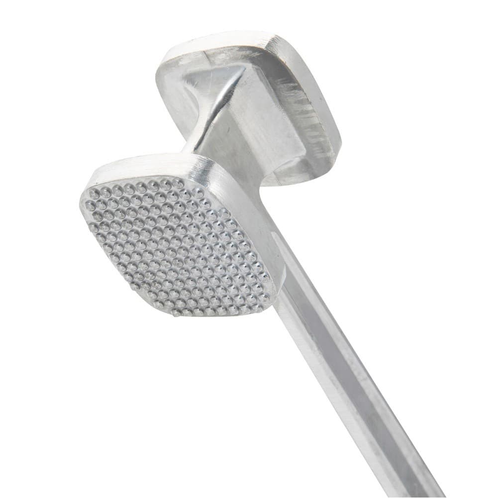 ALSANIDI, Meat Hammer, Chicken Hammer, Silver, Size 27.7*5.8 Cm
