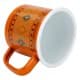 ALSANIDI, Najdi inscription cup, Coffee cup for trips and travel, Orang, capacity 350 ml