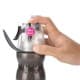 DPT, Stainless steel hot and cold Liquid Bottle, Sports water Bottle, Black, capacity 470 ml