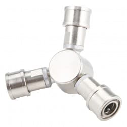 DPT, Gas stove connector, Gas connections, Silver