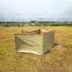 ALSANIDI, Outdoor windbreak for trips, Camping Curtain, Kaki, Size 125*600Cm