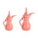 ALSANIDI, Raslan Indian Stainless steel Arabic Coffee Dallah, Raslan Dallah, Pink, capacity 0.5 L