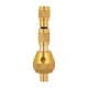 DPT, Tire Valve Stem, Gold, Size2.5*2.5*8.5Cm
