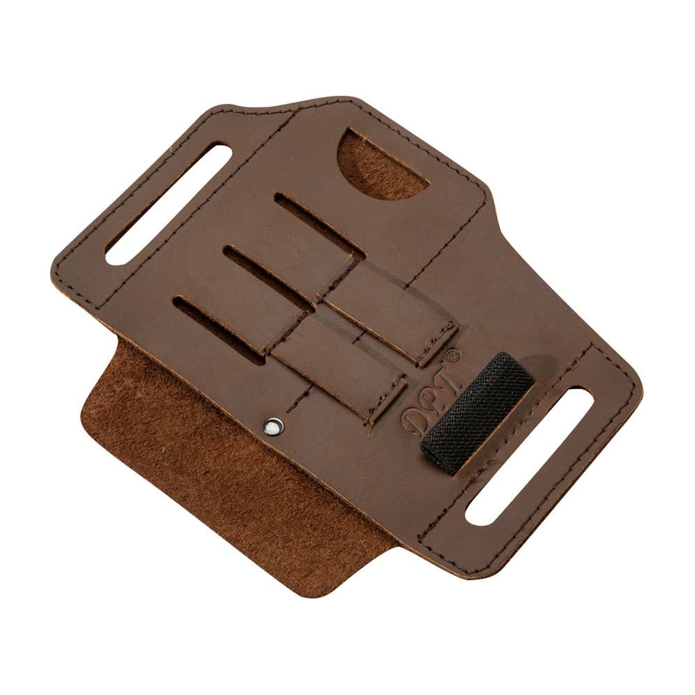 DPT, Side Waist Pouch, Brown, Size 14*16.5 Cm