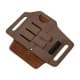 DPT, Side Waist Pouch, Brown, Size 14*16.5 Cm