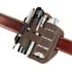 DPT, Side Waist Pouch, Brown, Size 14*16.5 Cm