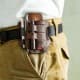 DPT, Side Waist Pouch, Brown, Size 14*16.5 Cm