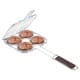 ALSANIDI, Stainless steel grill, Grill grates, Silver, Size 22*22 Cm