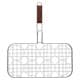 ALSANIDI, Stainless steel grill, Grill grates, Silver, Size 22*33 Cm