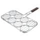 ALSANIDI, Stainless steel grill, Grill grates, Silver, Size 22*33 Cm