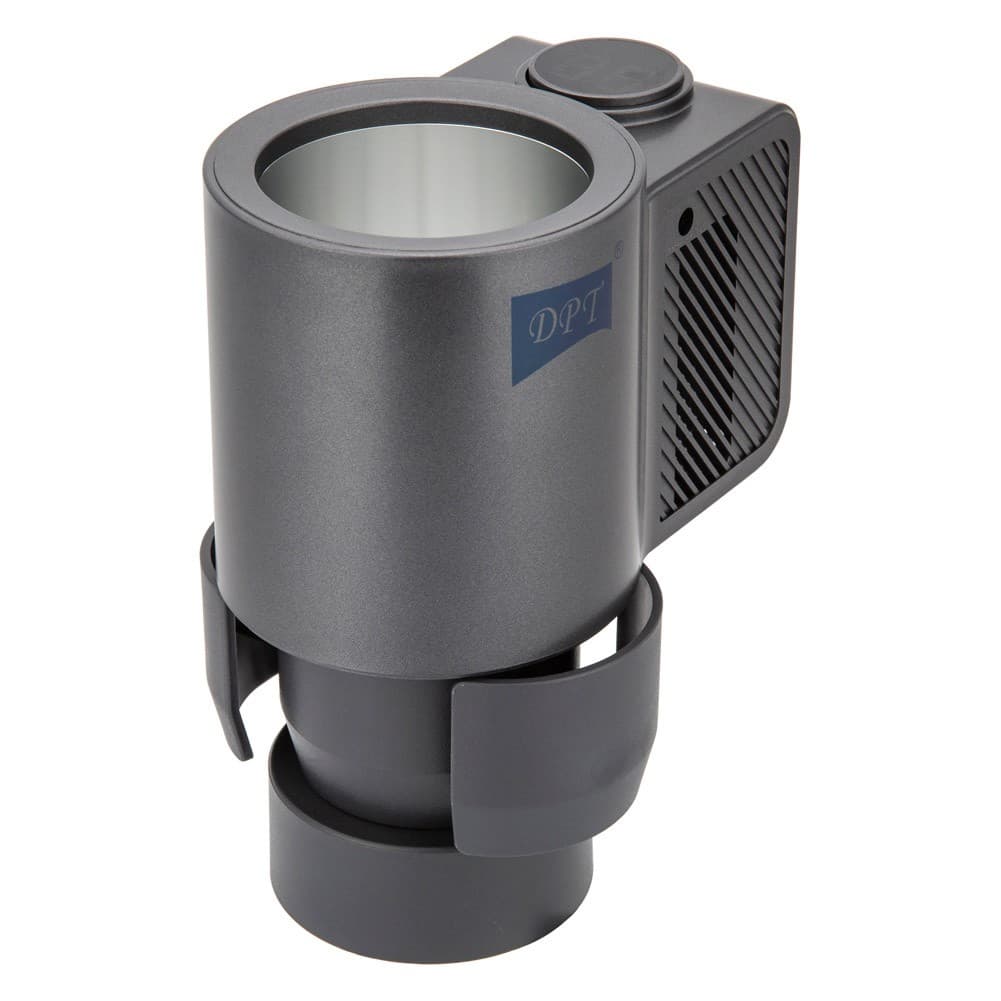 DPT, Electric Cup Holder Cooler, Car Cup Holder Beverage Cooler, Black, Size 13.6*17.2 Cm