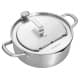 ALSANIDI, Japanese pan, Silver, capacity 4 L Size 35*25.5*13 Cm