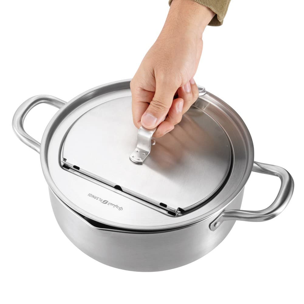 ALSANIDI, Japanese pan, Silver, capacity 4 L Size 35*25.5*13 Cm
