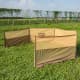 ALSANIDI, Outdoor windbreak for trips, Al-Mashab windbreak, Kaki, Size 8*1.25Metre