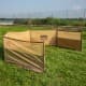 ALSANIDI, Outdoor windbreak for trips, Al-Mashab windbreak, Kaki, Size 8*1.25Metre