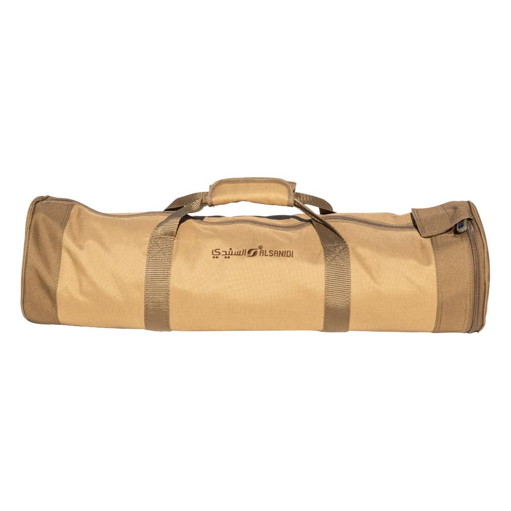 ALSANIDI, Foldable windbreak for trips, Al-Mashab windbreak, Kaki, Size 8*1.25Metre