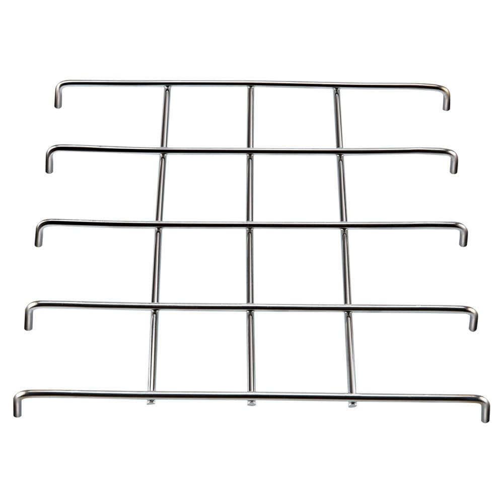 ALSANIDI, Multi-purpose Grill Stand, Portable mini barbecue charcoal grill for picnics, Silver, Size55*20*23Cm