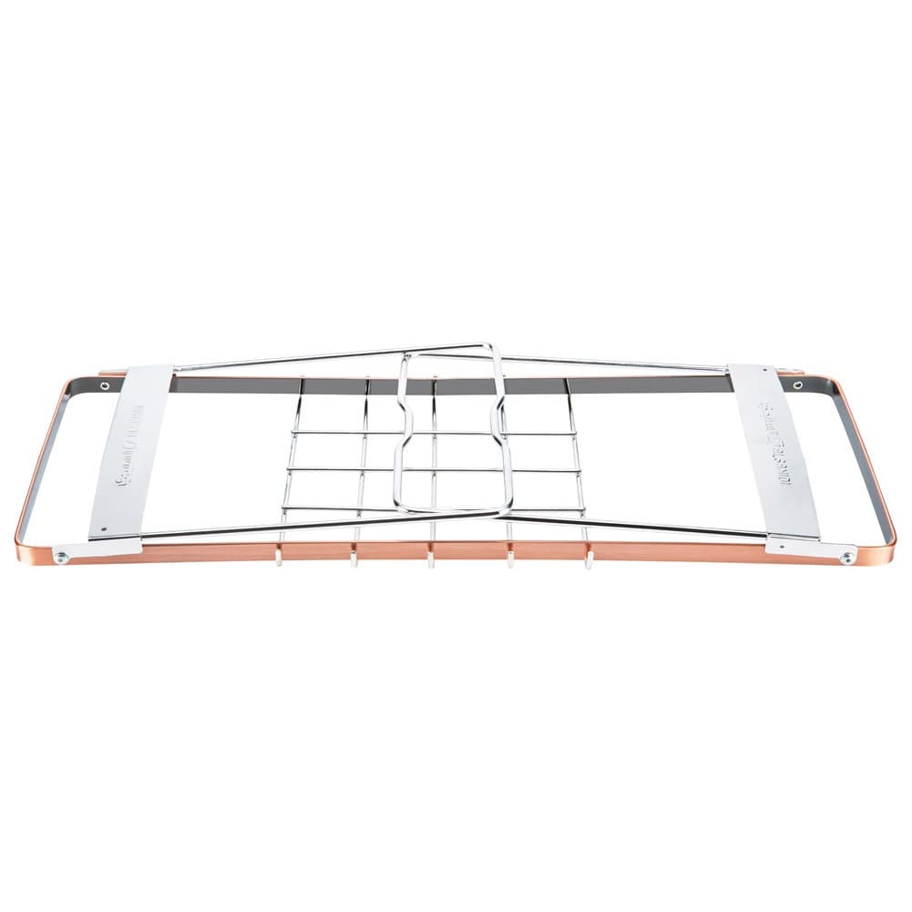 ALSANIDI, Multi-purpose Grill Stand, Portable mini barbecue charcoal grill for picnics, Silver, Size55*20*23Cm