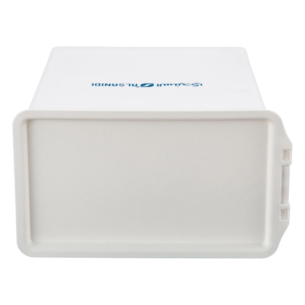 ALSANIDI, Foood storage box, Refrigerator and freezer Drawer, White, Size 8*13*14 Cm