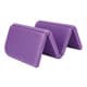 ALSANIDI, Foldable Flex Mat, Exercise Mat, Lilac, Size27*37.5*0.7Cm