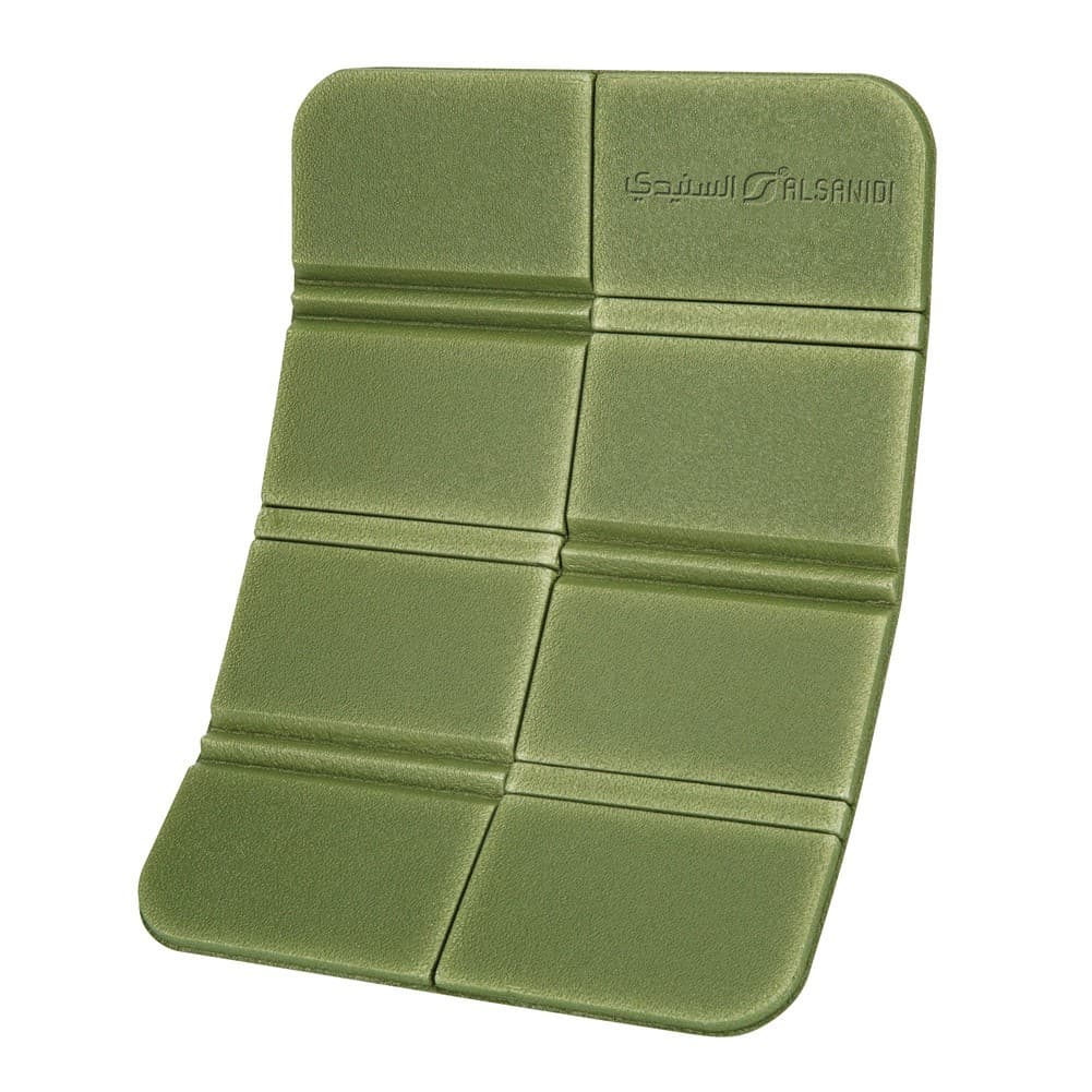 ALSANIDI, Foldable Flex Mat, Exercise Mat, Green, Size 27*37.5*0.7 Cm