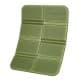 ALSANIDI, Foldable Flex Mat, Exercise Mat, Green, Size 27*37.5*0.7 Cm