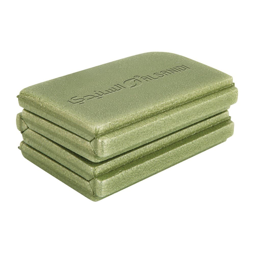 ALSANIDI, Foldable Flex Mat, Exercise Mat, Green, Size 27*37.5*0.7 Cm