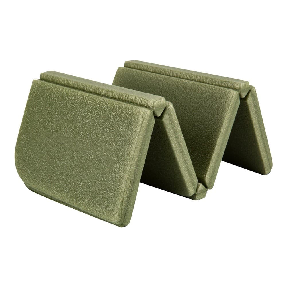 ALSANIDI, Foldable Flex Mat, Exercise Mat, Green, Size 27*37.5*0.7 Cm