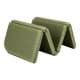 ALSANIDI, Foldable Flex Mat, Exercise Mat, Green, Size 27*37.5*0.7 Cm
