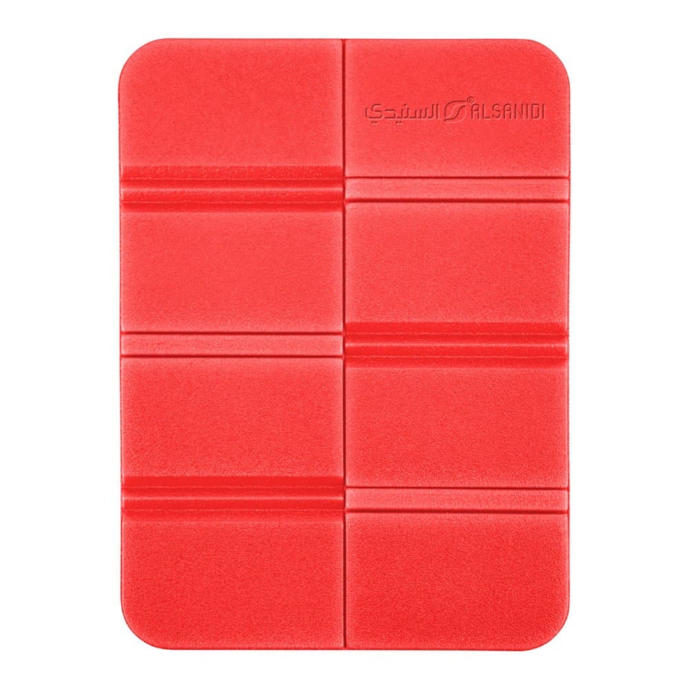 ALSANIDI, Foldable Flex Mat, Exercise Mat, Red, Size 27*37.5*0.7 Cm