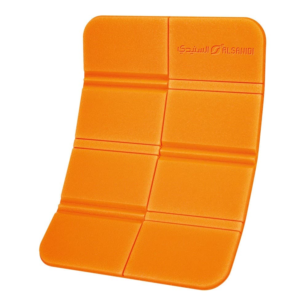 ALSANIDI, Foldable Flex Mat, Exercise Mat, Orang, Size 27*37.5*0.7 Cm