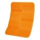 ALSANIDI, Foldable Flex Mat, Exercise Mat, Orang, Size 27*37.5*0.7 Cm
