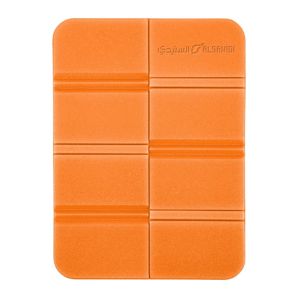 ALSANIDI, Foldable Flex Mat, Exercise Mat, Orang, Size 27*37.5*0.7 Cm