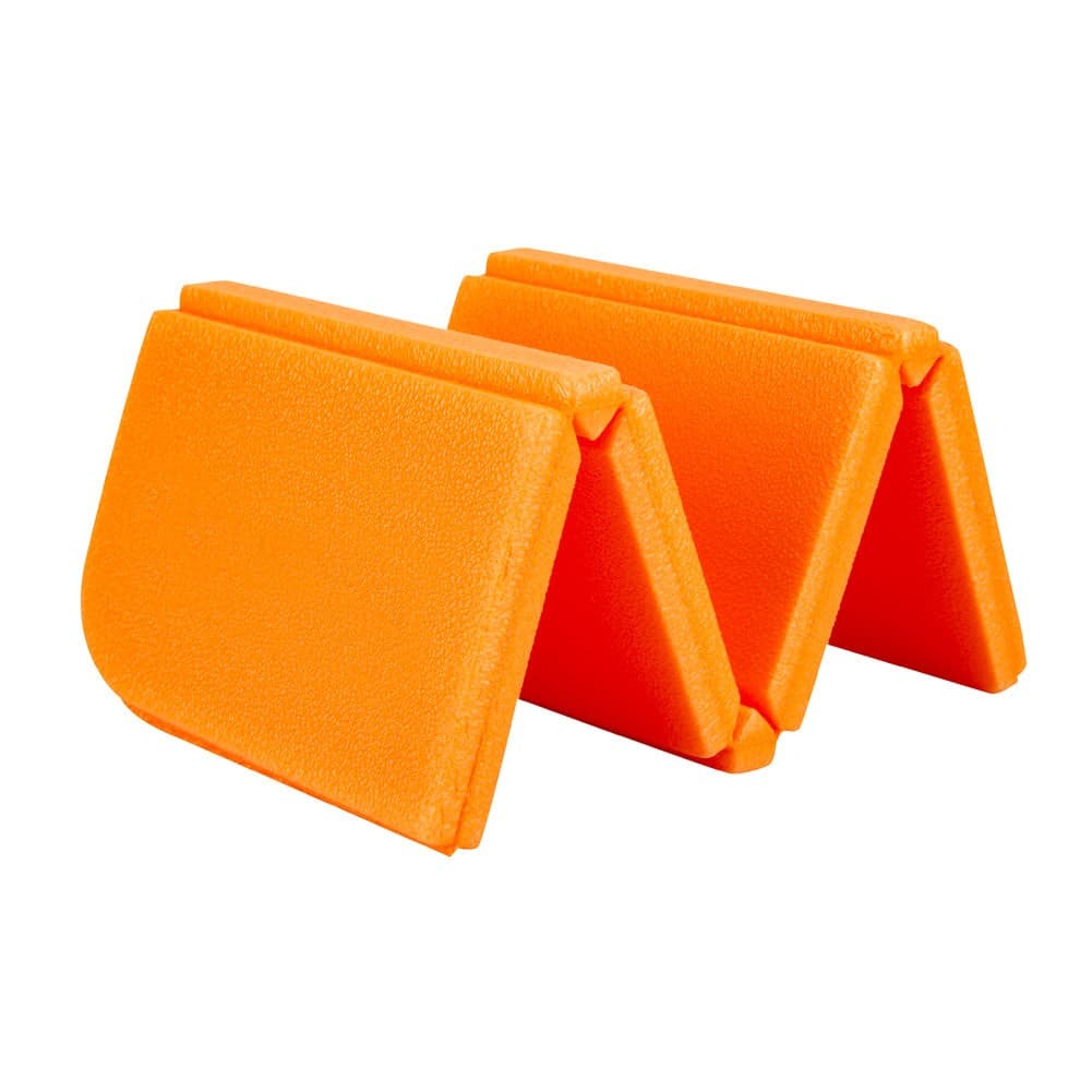 ALSANIDI, Foldable Flex Mat, Exercise Mat, Orang, Size 27*37.5*0.7 Cm