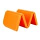 ALSANIDI, Foldable Flex Mat, Exercise Mat, Orang, Size 27*37.5*0.7 Cm