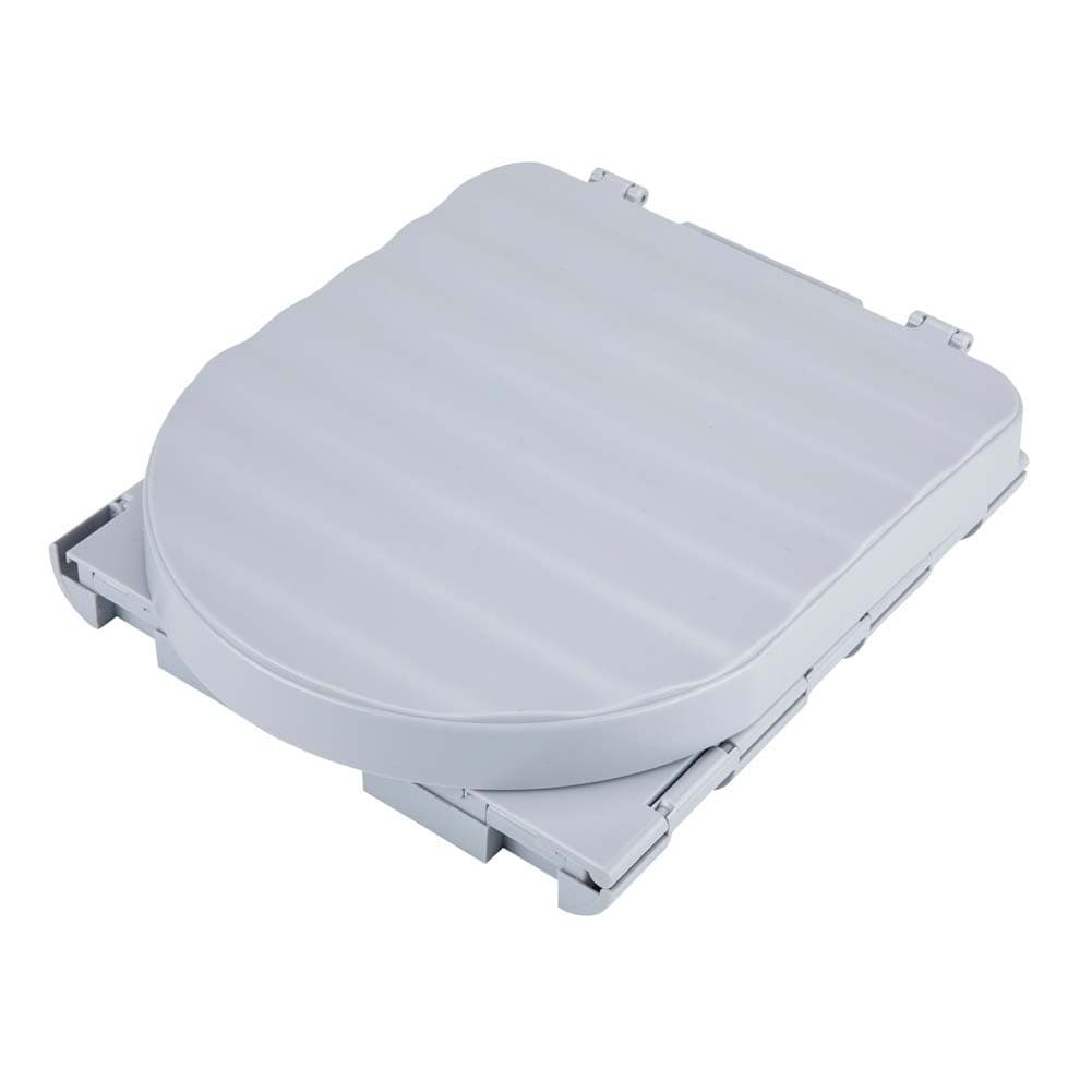 DPT, Portable Toilet Chair, Portable Toilet, Gray, Size 28*33*30 Cm