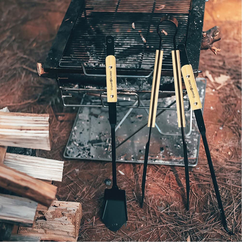 ALSANIDI, Barbecue kit set, Black, Size56.5*10*6.5Cm