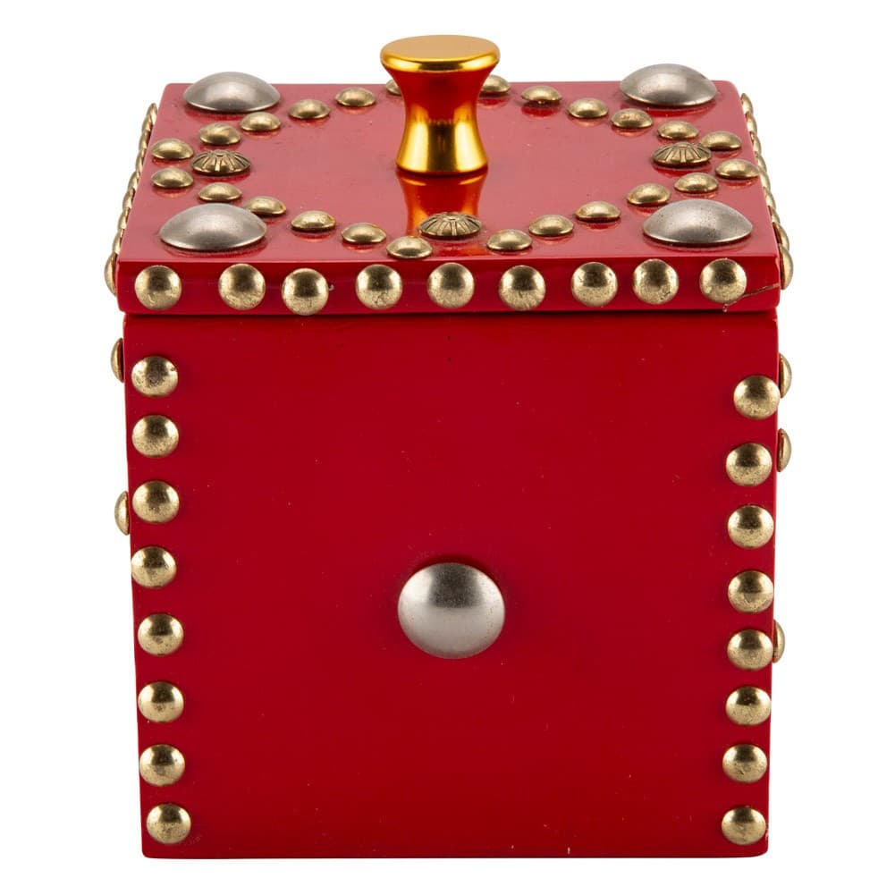 ALSANIDI, Incense Tools Set, Heritage Incense, Red*Silver, Size40*20*6.5Cm