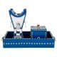 ALSANIDI, Incense Tools Set, Heritage Incense, Silver*Blue, Size40*20*6.5Cm
