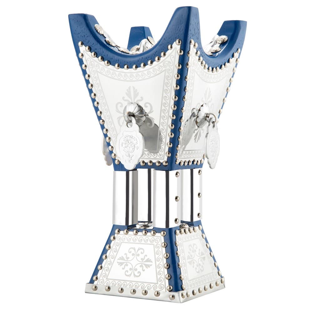 ALSANIDI, Incense Tools Set, Heritage Incense, Silver*Blue, Size40*20*6.5Cm