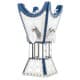 ALSANIDI, Incense Tools Set, Heritage Incense, Silver*Blue, Size40*20*6.5Cm