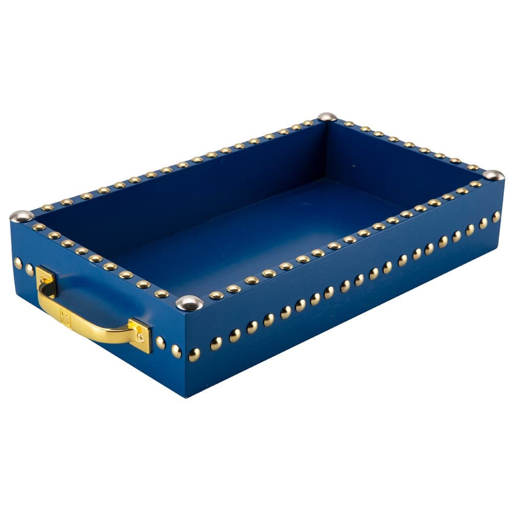 ALSANIDI, Incense Tools Set, Heritage Incense, Silver*Blue, Size40*20*6.5Cm