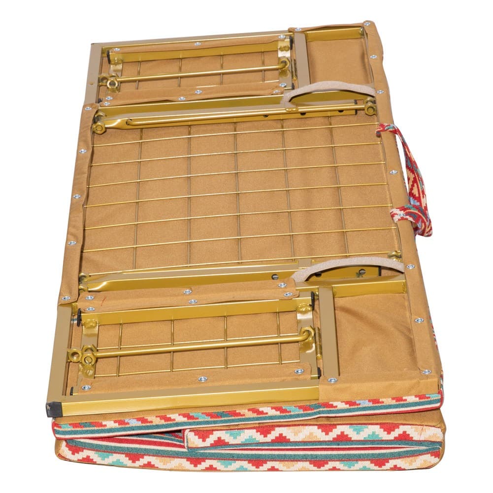 ALSANIDI, Travel Seat with a Backrest, Trips Chair, Multicolored , Size 77*120*45 Cm