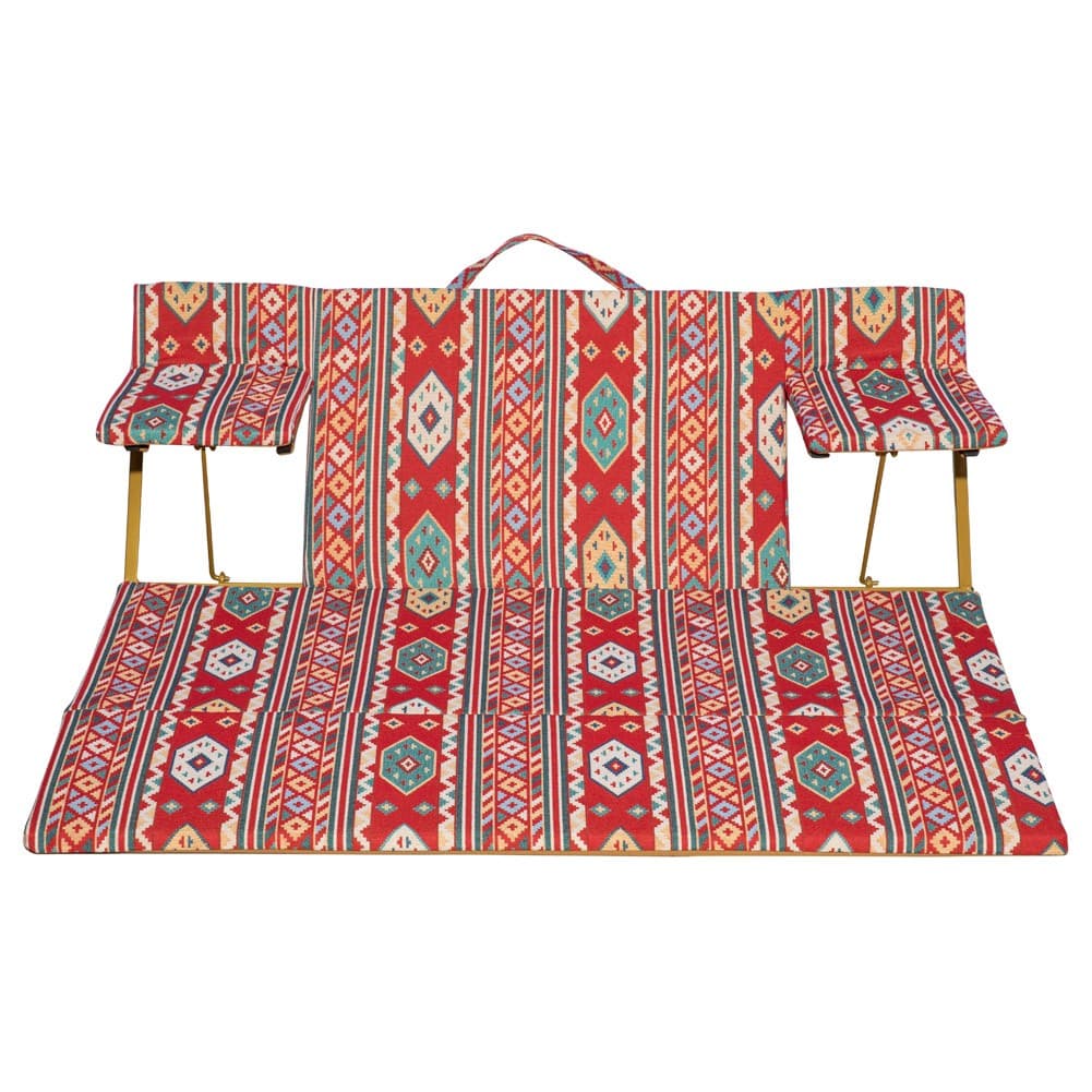 ALSANIDI, Travel Seat with a Backrest, Trips Chair, Multicolored , Size 77*120*45 Cm