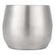 ALSANIDI, Stainless steel tea and coffee mug, Coffee cup for trips and travel, Silver, capacity 200 ml