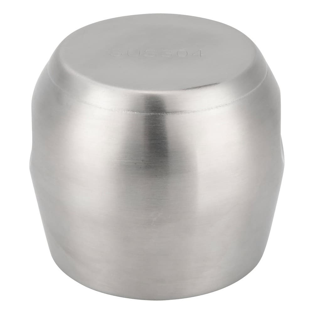 ALSANIDI, Stainless steel tea and coffee mug, Coffee cup for trips and travel, Silver, capacity 200 ml